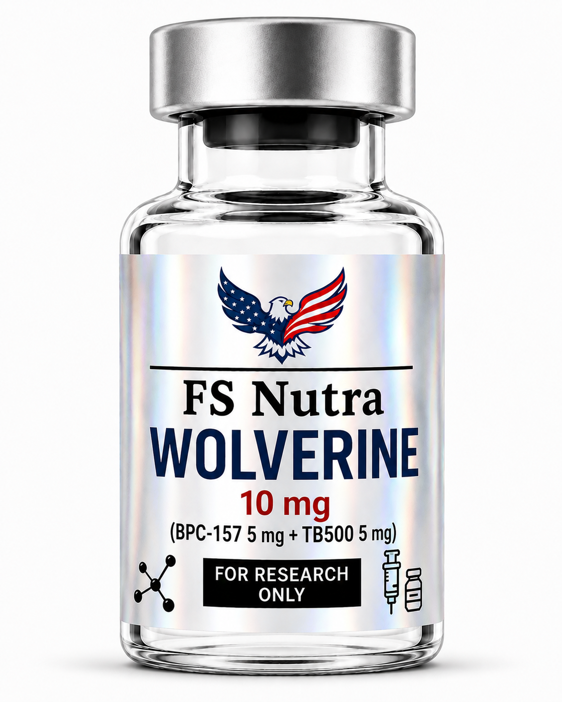 Wolverine 10mg (BPC-157 5mg + TB-500 5mg)